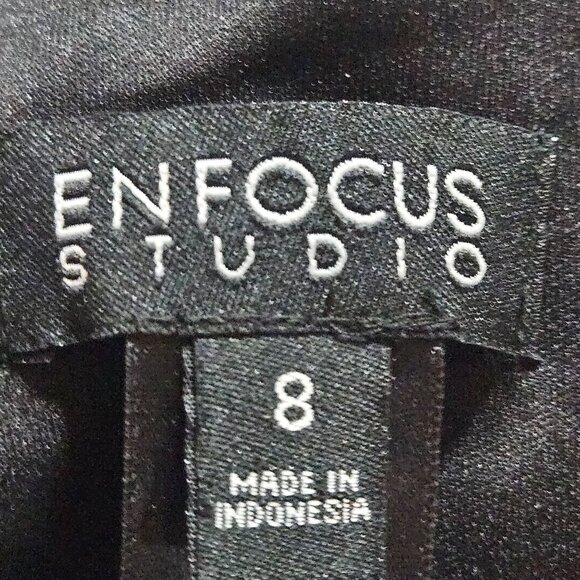 Valentines Elegant Classy En Focus Studio Womens Sleeveless Midi Dress Black Bei - Picture 15 of 16